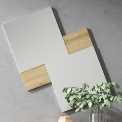 Flur Set in Weiß & Wildeiche Dekor - Dialucia (zweiteilig)