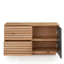 Flureinrichtung aus Asteiche Massivholz - Zonga (sechsteilig)