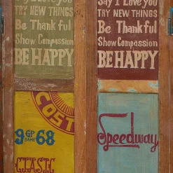 Flureinrichtung aus Recyclingholz - Creek (vierteilig)