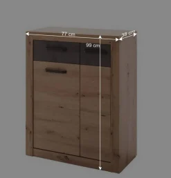 Flureinrichtung Komplettset modern - Carry (fünfteilig)