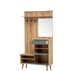 Flureinrichtung Set in Wildeiche - Oliva (dreiteilig)