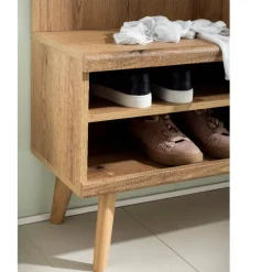 Flureinrichtung Set in Wildeiche - Oliva (dreiteilig)