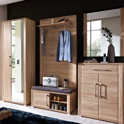 Flurgarderobenset Xesta in Sonoma Eiche (fünfteilig)