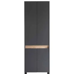 Flurmöbel in Anthrazit & Wildeiche NB - Joha (vierteilig)