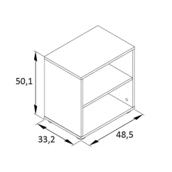 Flurmöbel in Dunkelgrün & Gold - Aqua (fünfteilig)