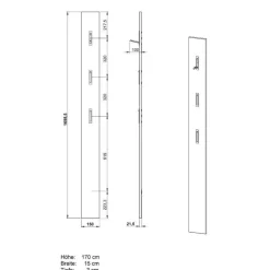 Flurmöbel Kombi modern - Cooking (dreiteilig)