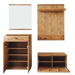 Flurmöbel Kombination teilmassiv - Manaus (vierteilig)