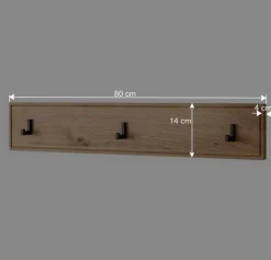 Flurmöbel Set aus Asteiche Massivholz - Zonga (fünfteilig)