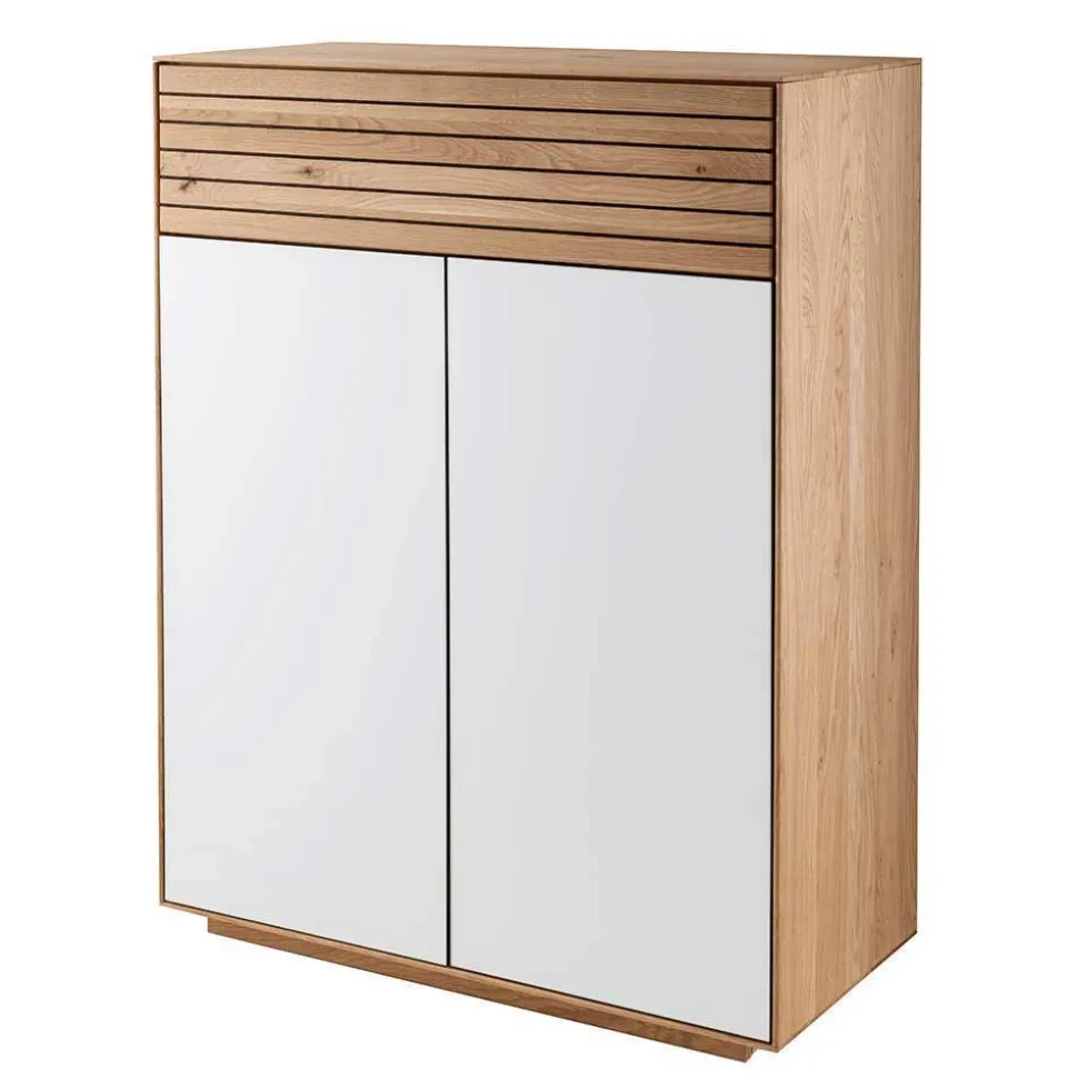 Flurmöbel Set aus Asteiche Massivholz - Zonga (fünfteilig)