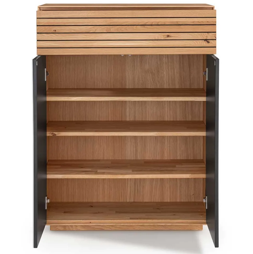 Flurmöbel Set aus Asteiche Massivholz - Zonga (fünfteilig)