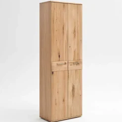 Flurmöbel Set in Eiche Bianco - Mabasa (fünfteilig)