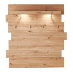 Flurmöbel Set in Weiß & Wildeiche - Symbrosia (fünfteilig)