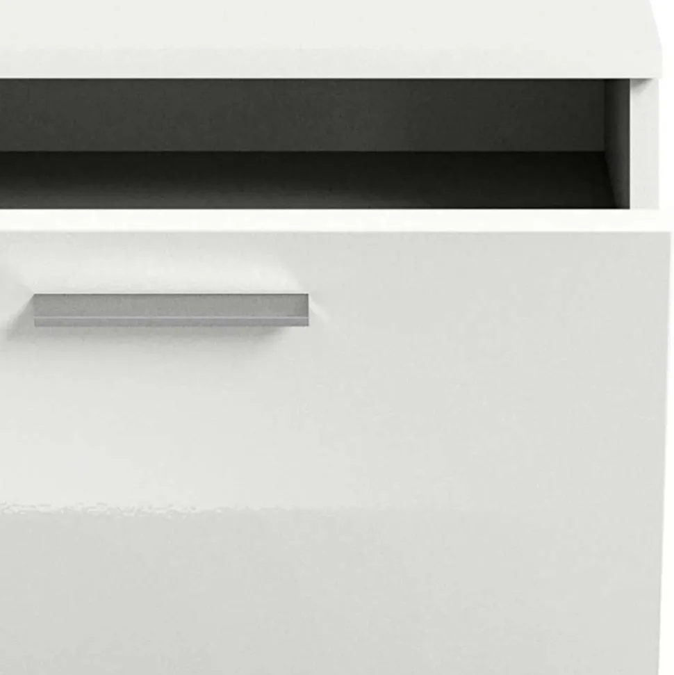 Flurmöbel Set in Weiß HG - Rugova (vierteilig)