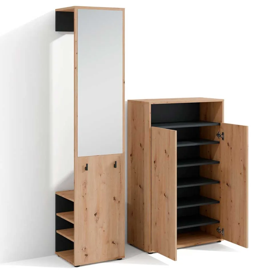 Flurmöbel Set kompakt - Nancy (zweiteilig)