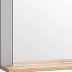 Flurspiegel in Platingrau & Eiche - Benja