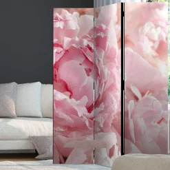 Foto Paravent Close Up Rosen in Rosa - Soms