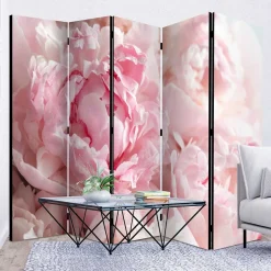 Foto Paravent Close Up Rosen in Rosa - Soms