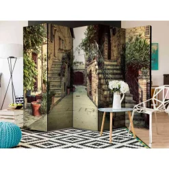 Foto Paravent Mediterranes Leben - Tujamy