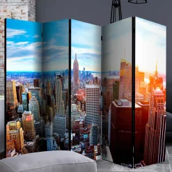 Foto Paravent Sonnenaufgang in Manhattan NY - Dieus