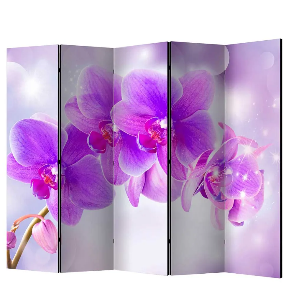 Fotodruck Leinwand Paravent mit Orchideen - Casper