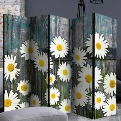 Fotodruck Trennwand mit Margheriten Motiv - Badehma