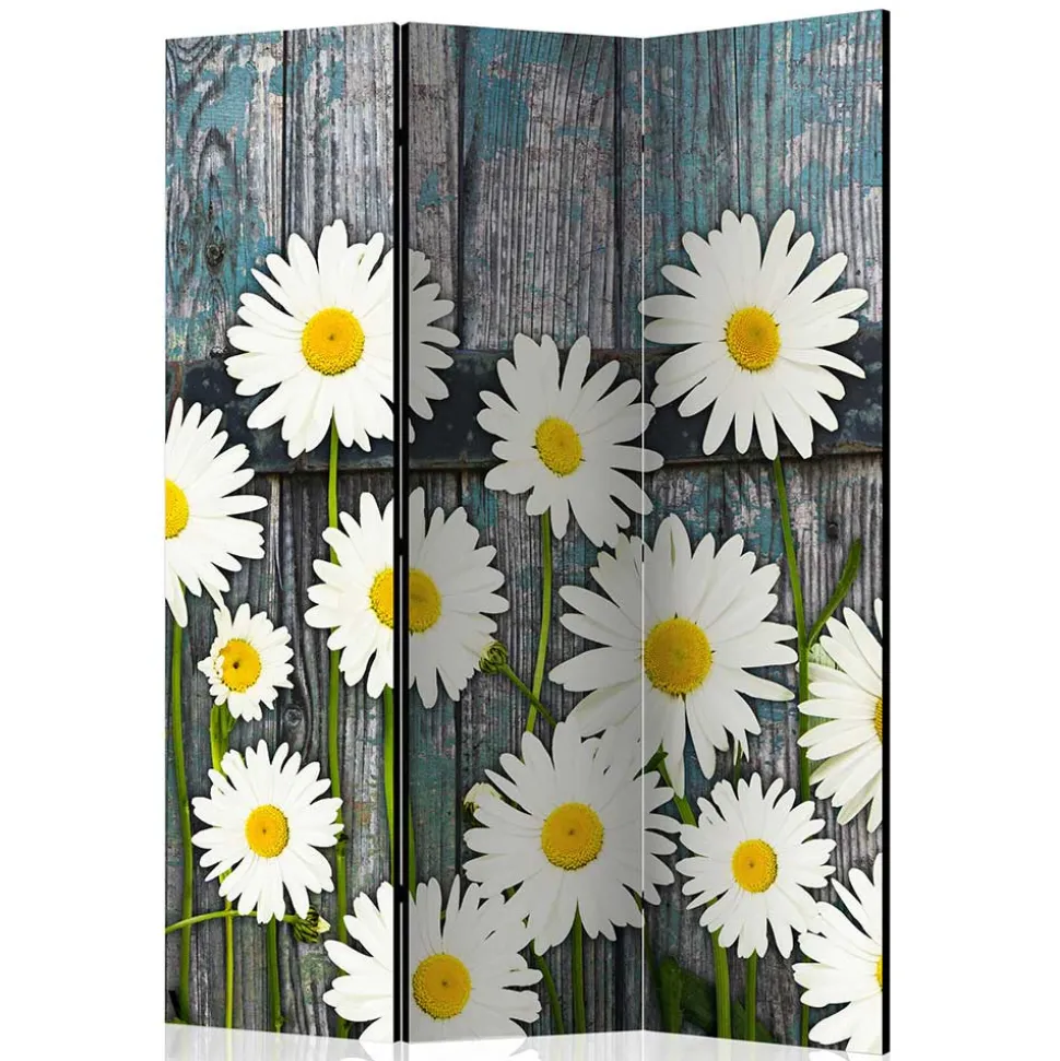Fotodruck Trennwand mit Margheriten Motiv - Badehma