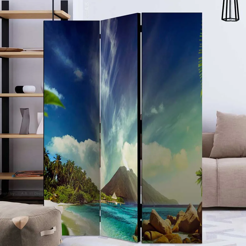 Foto-Paravent Insel Paradies - Dinamaro