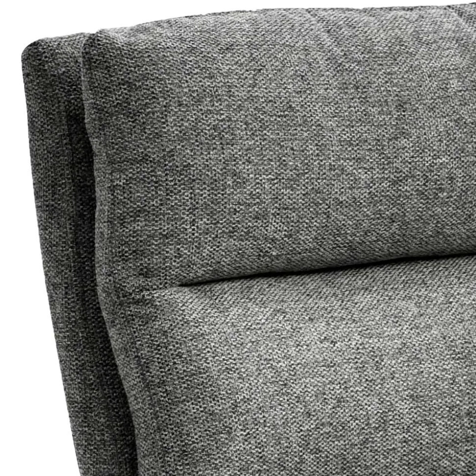 Freischwingerstühle in Grau Strukturstoff - Pizaras (2er Set)