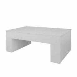 Funktioneller Sofatisch Lotta in Weiß 110x60cm