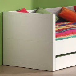 Funktionelles Jugendbett Raven in Weiß