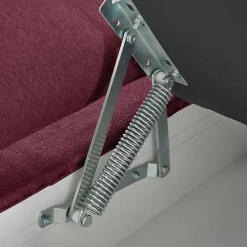 Funktionsecke in Bordeaux Rot und Buche - Baonga