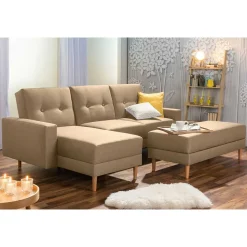 Funktionsecke mit Hocker Set - Idenov (zweiteilig)