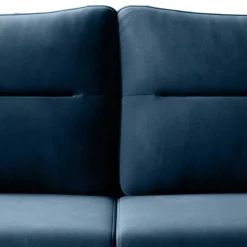 Funktionssofa in Dunkelblau Stoff - Berenice