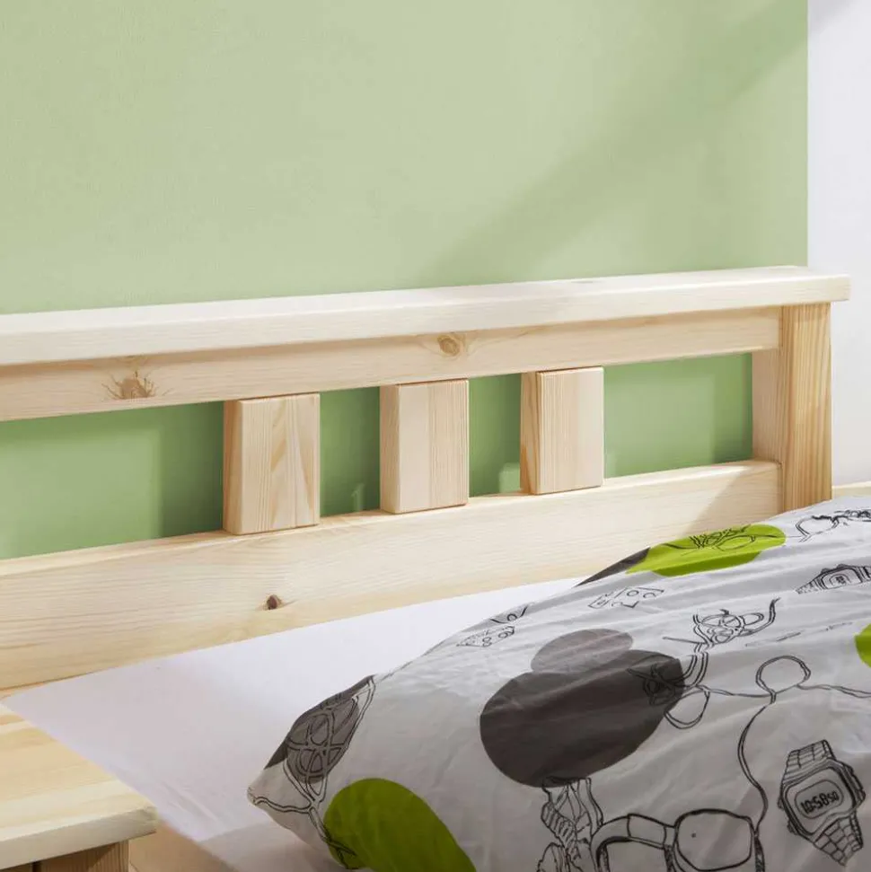 Futonbett Adalberto aus Kiefer Massivholz