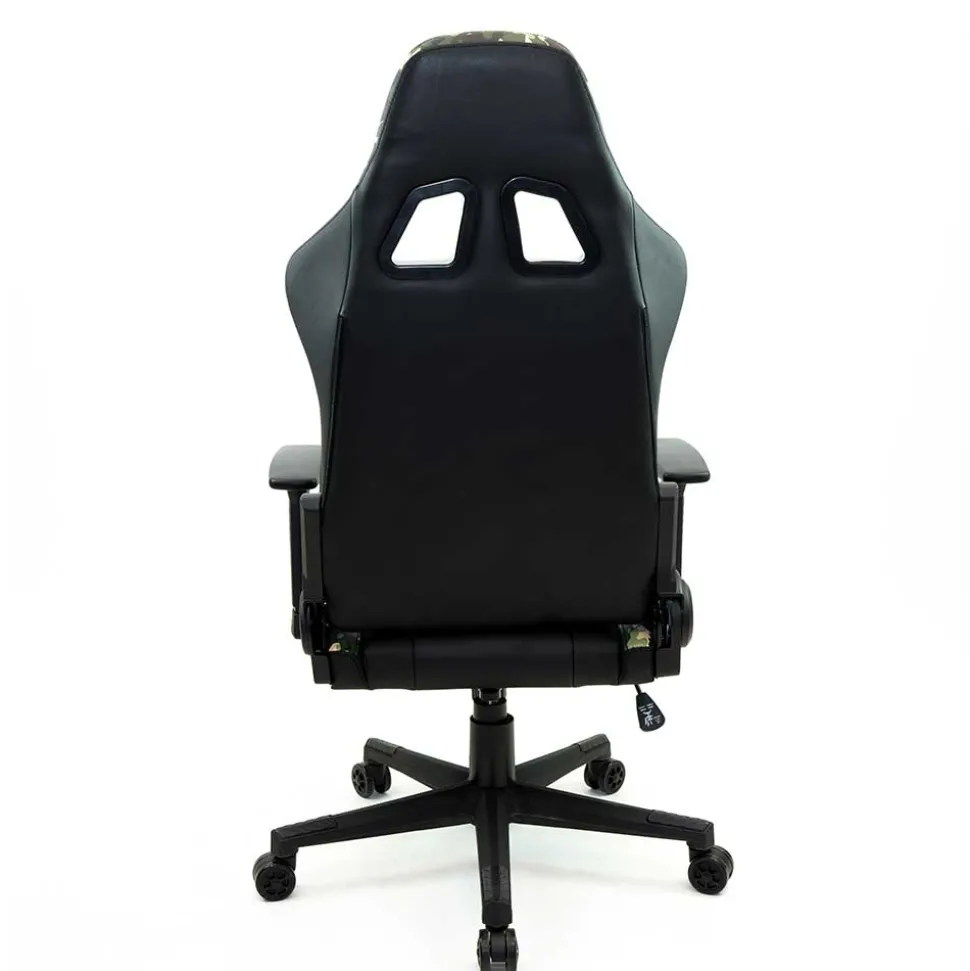 Gamer Drehstuhl in Schwarz & Camouflage - Babeny