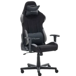 Gaming Chair in Schwarz Grau - Tannilo