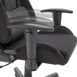 Gaming Chair in Schwarz Grau - Tannilo