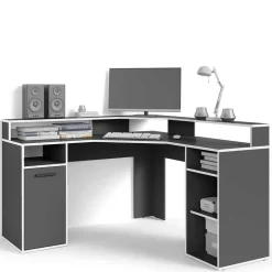 Gaming Schreibtisch im Winkeldesign - Docrona