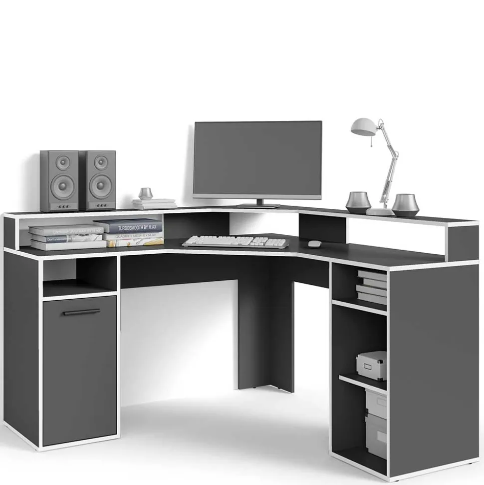 Gaming Schreibtisch im Winkeldesign - Docrona