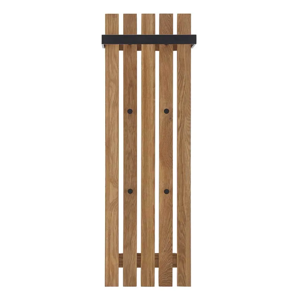 Garderobe aus Eichenholz und Metall - Gangizo