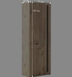 Garderobe Flurmöbel Set modern - Baiamare (vierteilig)