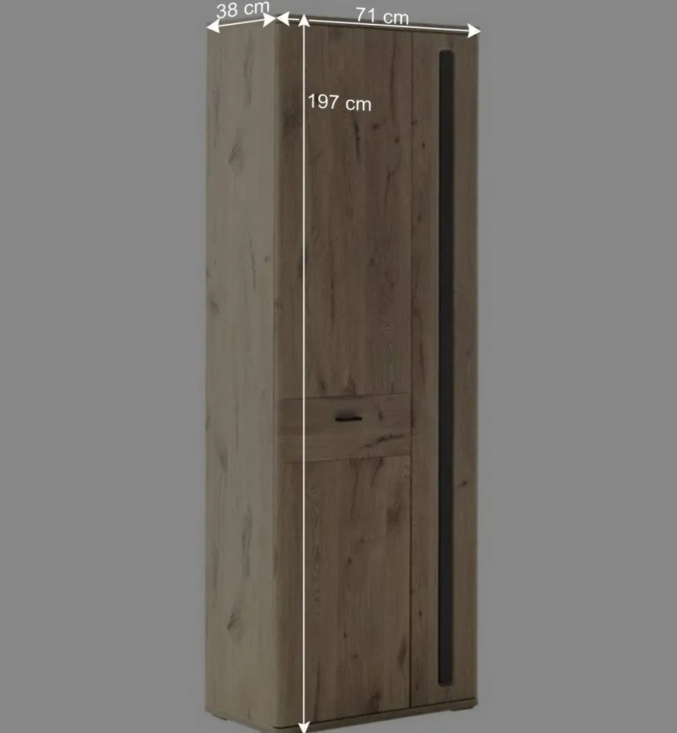 Garderobe Flurmöbel Set modern - Baiamare (vierteilig)