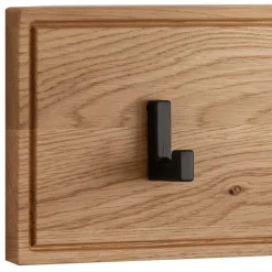 Garderobe Hakenleiste aus Asteiche Massivholz - Zonga