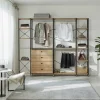 Garderobe Regal System - begehbarer Kleiderschrank - Wanisha