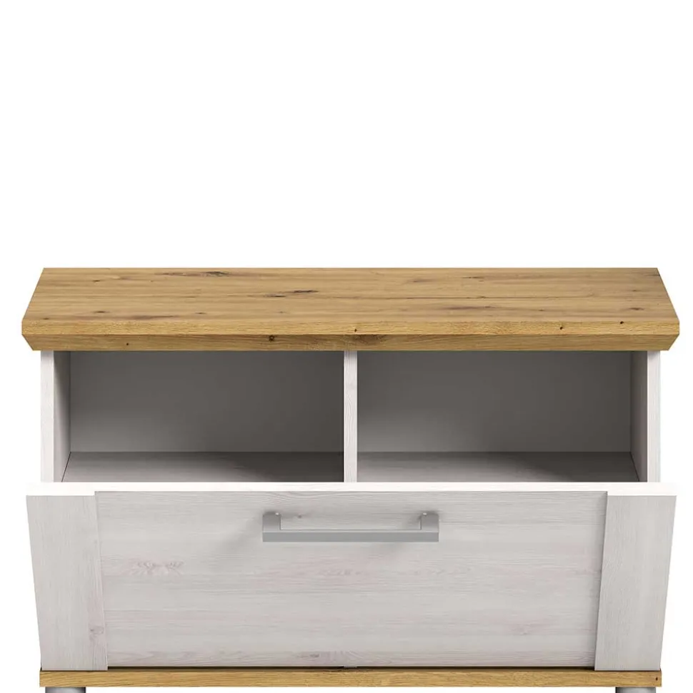 Garderobe und Schuhbank Set - Tocella (zweiteilig)