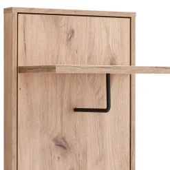 Garderobe und Spiegel Set in Wildeiche - Vapposia (zweiteilig)