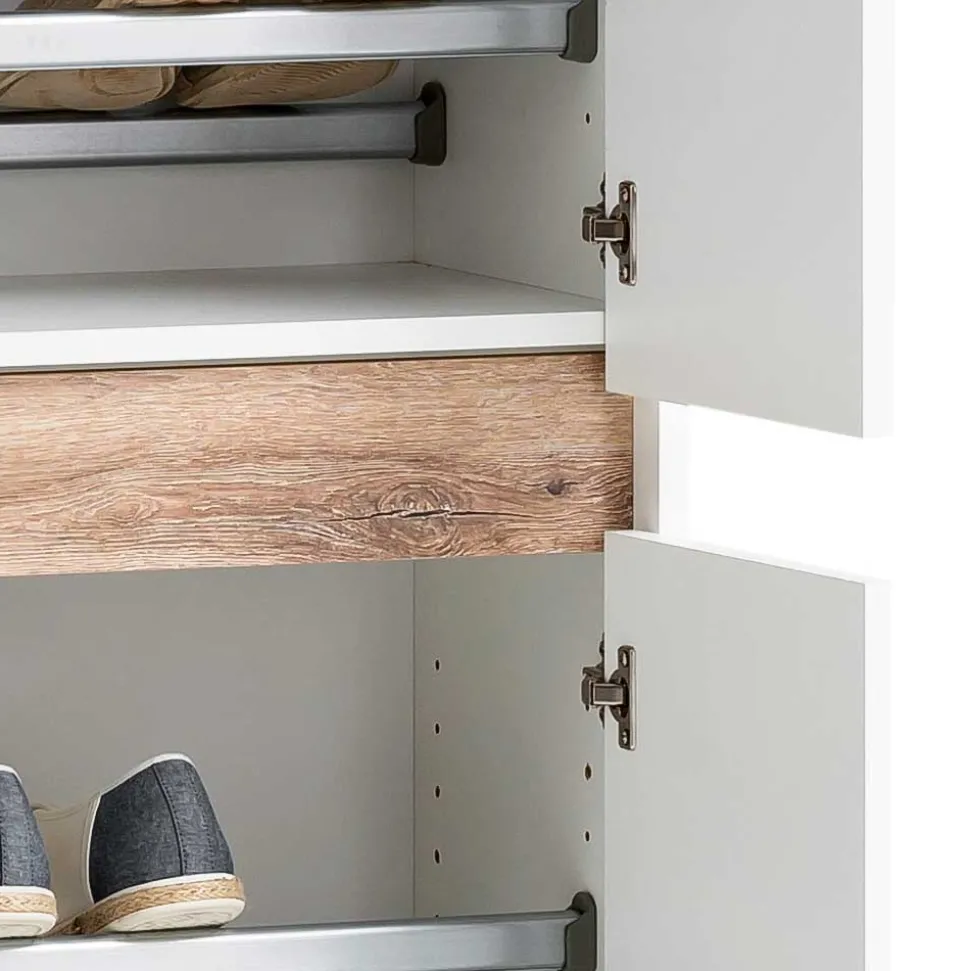 Garderoben Dielenmöbel Set - Etravia (vierteilig)