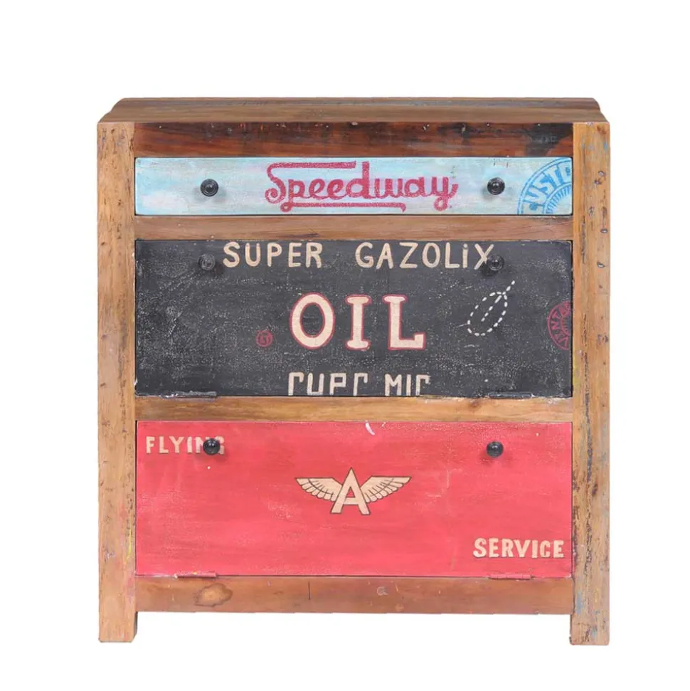 Garderoben Kombination Creek im Vintage Look (sechsteilig)