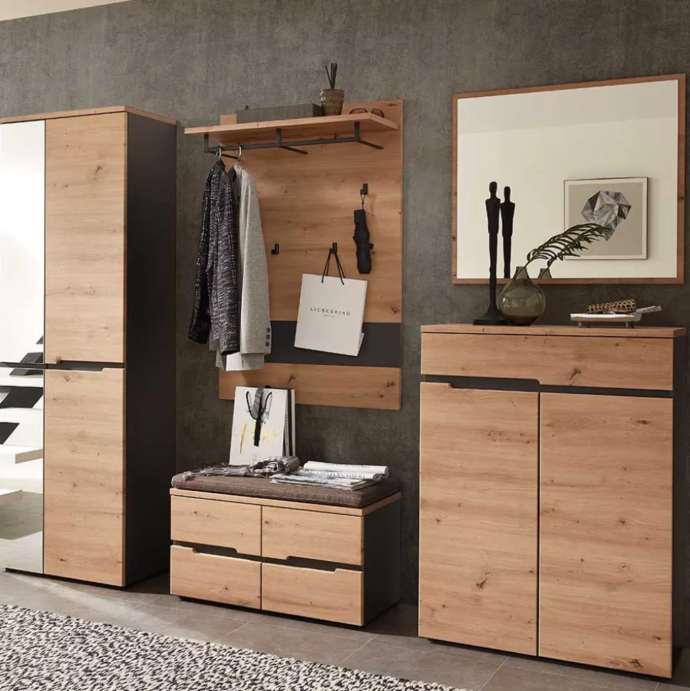Garderoben Möbel Kombi - Kuetra (fünfteilig)