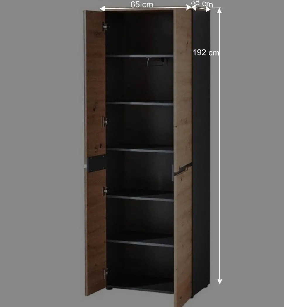 Garderoben Möbel Kombi - Kuetra (fünfteilig)